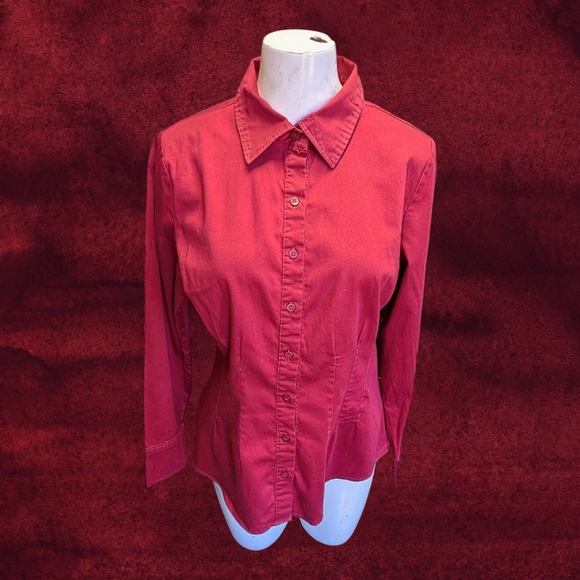 Women's Apt 9 Button Down Shirt - Picture 1 of 3